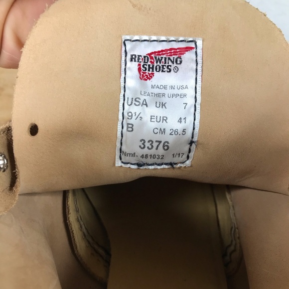 Red Wing Shoes Womens 9.5B Classic Moc Boots 2nds - Picture 12 of 14